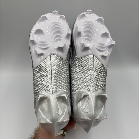 Men Size 4.5 Nike Vapor Edge Speed 360 2 Football Cleats White Silver DA5455-102 main image 5